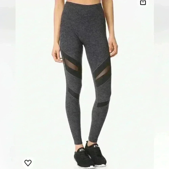 Beyond Yoga Slant Get Enough High Waisted Leggings | Gray Purple | SZ M - Picture 2 of 11